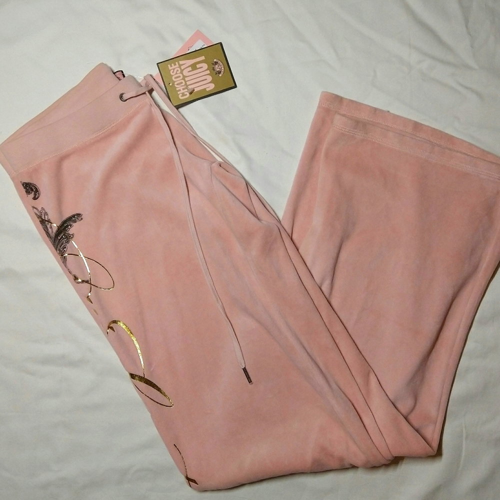 Juicy couture velour trackpants